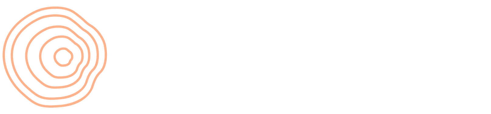 Östlunds Begravningsbyrå logotyp i vit